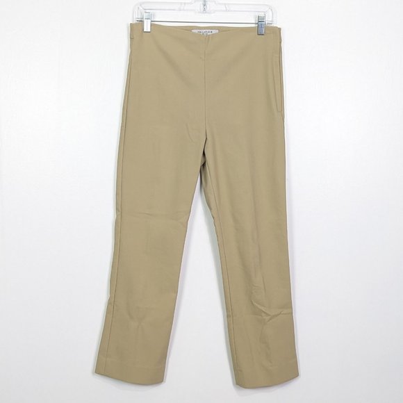 MM LaFleur Khaki Trouser Dress Pants Size 8 - Picture 1 of 8
